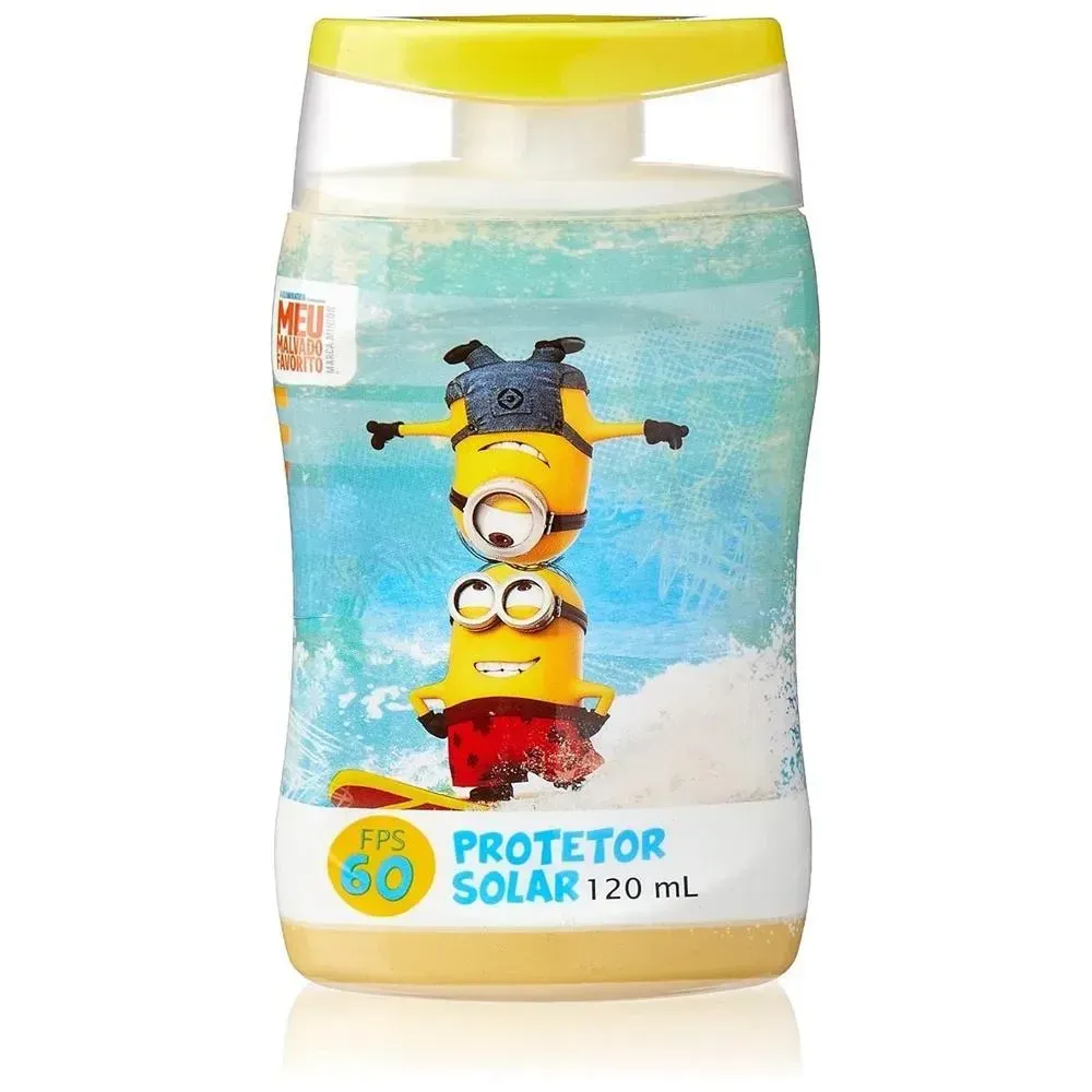 Protetor Solar Sunday Kids Minions Fps 60 120ml